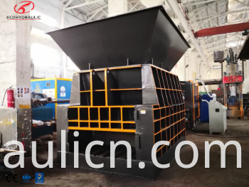 I-CS-400 Horizontal Iron Steel Aluminium Tubes Container Type Shear